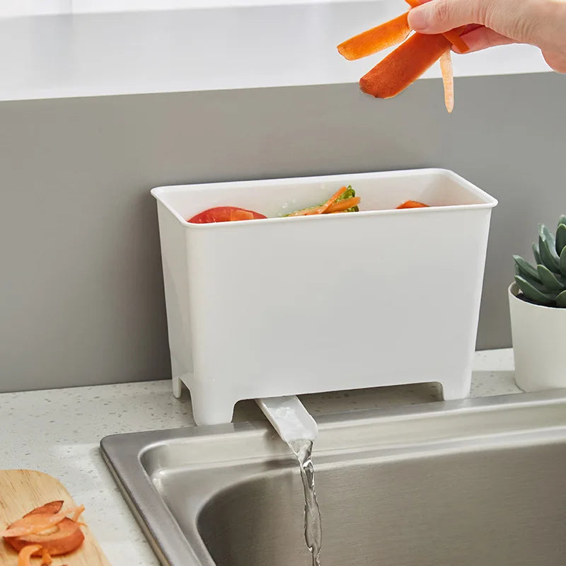 Kitchen Garbage Bin, Sink, Drain Garbage Bin, Sink Residue Filter Box, Household Drain Storage Rack, Household Kitchen Tools